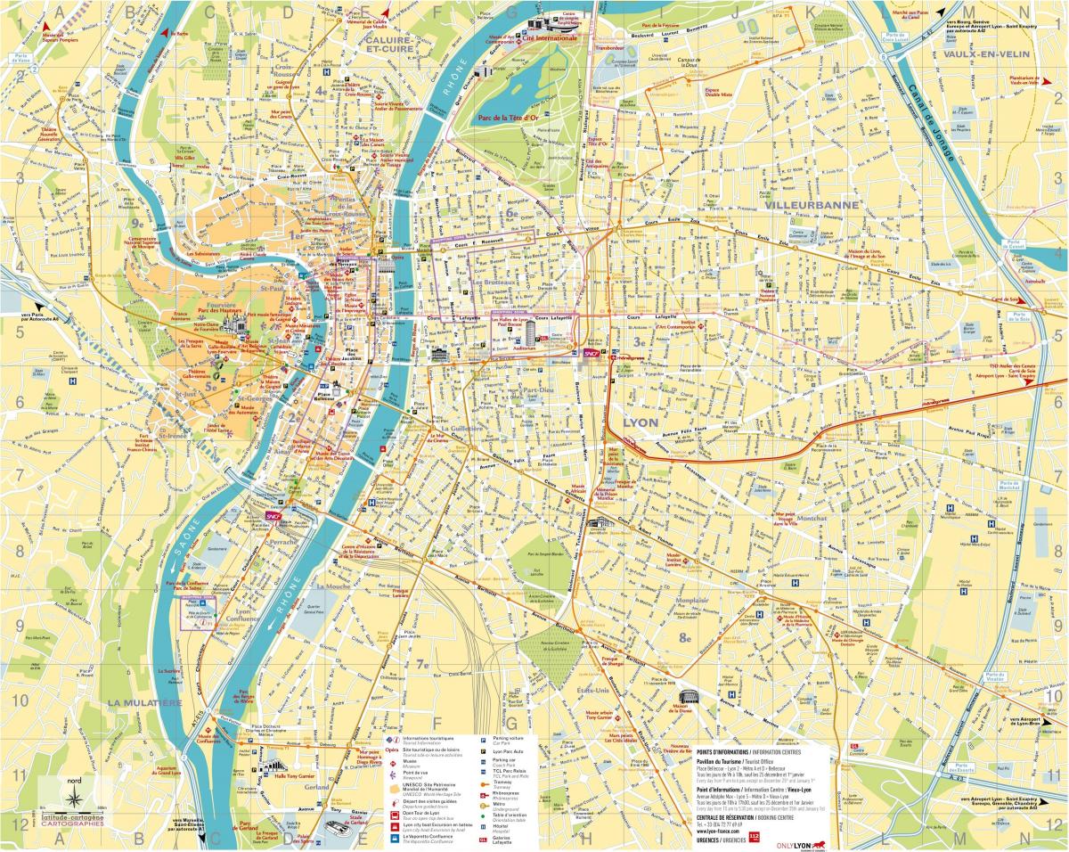 Lyon Karte pdf
