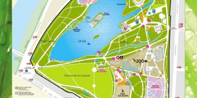 Karte von Lyon park